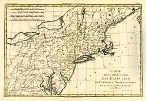 North-East Coast of America by Charles Marie Rigobert Bonne