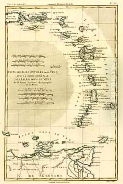 The Lesser Antilles or the Windward Islands, with the Eastern part of the Leeward Islands - view 1