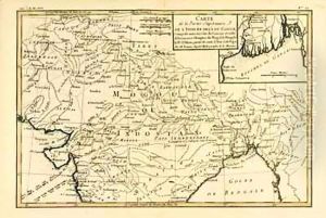 Northern India by Charles Marie Rigobert Bonne