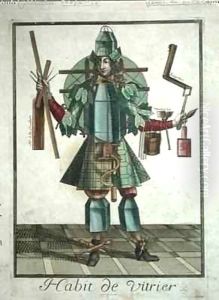 The Glazier's Costume by Family of Engravers Bonnart