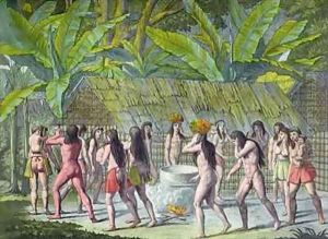Dance of the Camacani Indians, Brazil by D.K. Bonatti