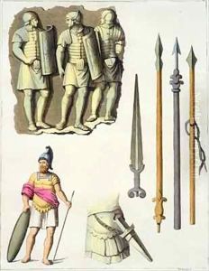 Uniform and weapons of Roman legionaries by D.K. Bonatti