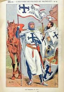The Knights Templar by Louis Bombled