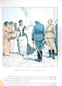 The caning of Voltaire (1694-1778) by the lackeys of the Duc de Rohan in 1726 by Louis Bombled