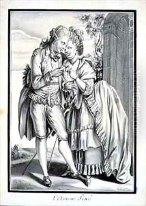 'L'Amour Fixe' (The Reconciliation) by P. Boitet