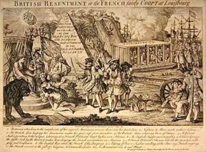 British Resentment or, the French Fairly Coopt at Louisbourg