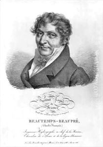 Charles de Beautemps-Beaupre (1766-1854) from 'Recueil de portraits de personnages celebres' by Julien Leopold Boilly