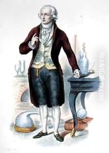 Antoine Laurent de Lavoisier (1743-94) by Julien Leopold Boilly