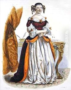 Portrait of Madame de Sevigne by Julien Leopold Boilly