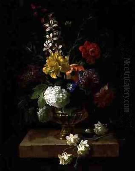 Still Life of Flowers in an Urn - view 1