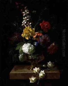 Still Life of Flowers in an Urn by Giovanni Boggi