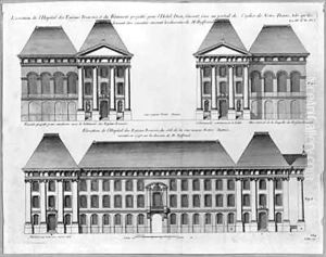 Elevation of the Hopital des Enfants Trouves by Germain Boffrand