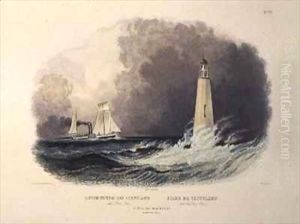 Cleveland Lighthouse on the Lake Erie