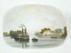 Cave-in-Rock, view on the Ohio