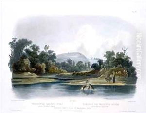 Washinga Sahba's Grave on Blackbird's Hills by Karl Bodmer