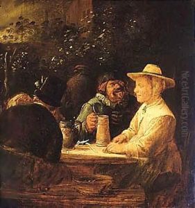 A Tavern Scene by Joos van Craesbeeck