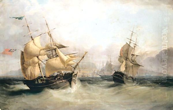 Peter Proctor Off Table Mountain, Cape Of Good Hope During A Gale - view 1