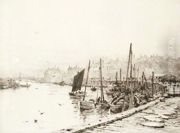 Whitby Fish Market - view 1