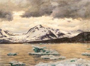 View Of Spitzbergen by Ivan Fedorovich Choultse