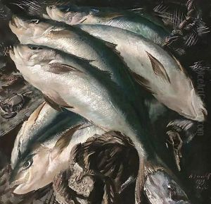 The Fisherman's Catch by Alexander Evgenievich Yakovlev
