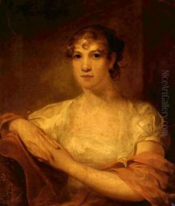 Portrait Of Mary Myers Hale by Thomas Sully