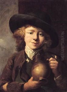 A Boy With A Pitcher