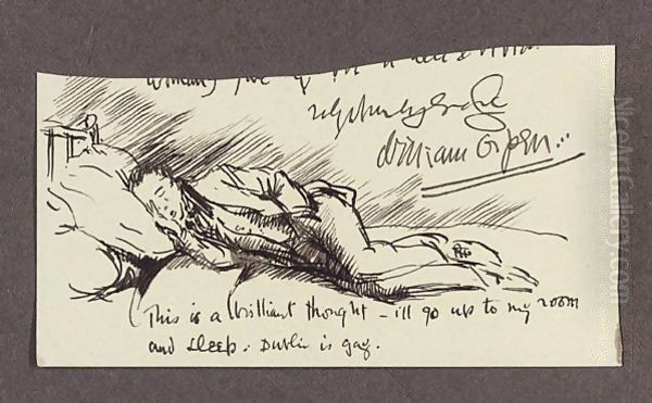 Orpen Asleep - view 1
