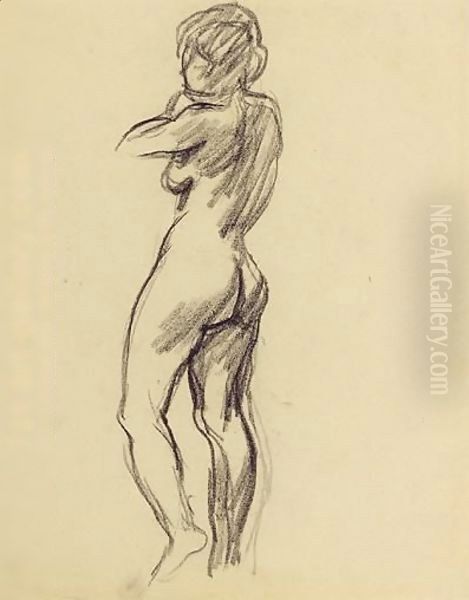 Standing Female Nude - view 1