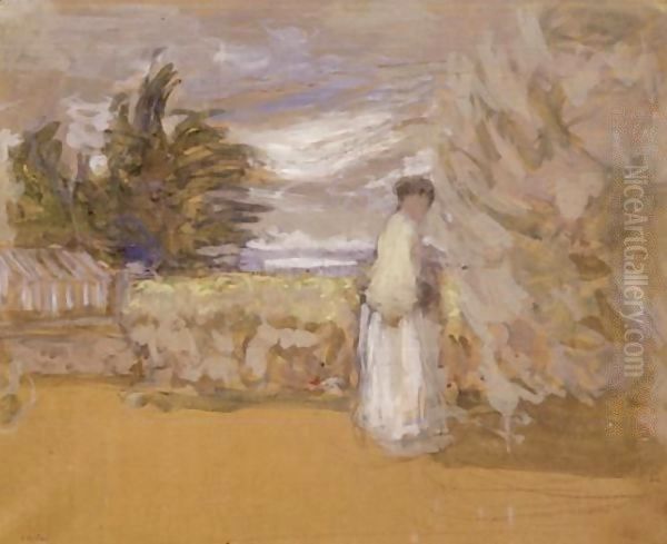 Femme Au Jardin - view 1