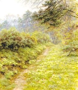 The Primrose Path Of Dalliance, Farringford by Helen Mary Elizabeth Allingham