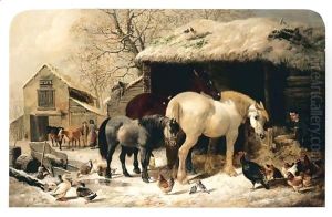 Winter Feed by Henry Woollett