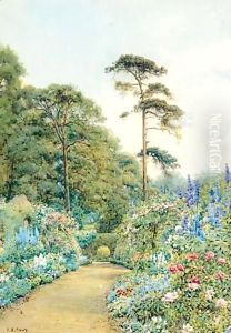 Golders Park, Hampstead by Ernest Arthur Rowe