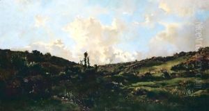 Valley On The Heath by Pierre-Emmanuel Damoye