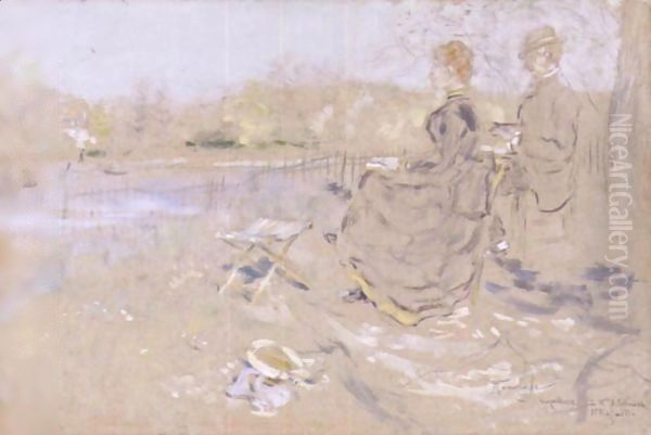 La Lecture Au Bord Du Fleuve - view 1