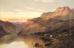 A Mountain Pass In The Western Highlands