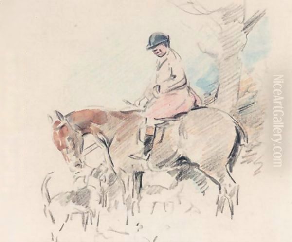 Study Of A Huntsman - view 1