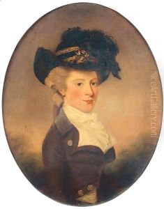 Portrait Of Dorothy Wylde (1757-1795) by Lewis Vaslet