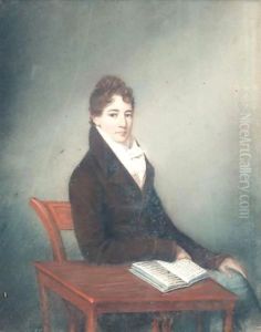 Portrait Of Timothy Curtis, R.n. by Ellen Wallace Sharples