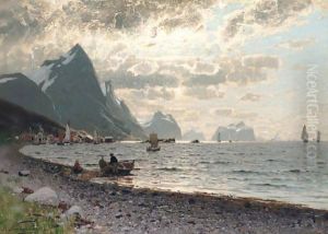 A Norwegian Fjord 2 by Adelsteen Normann