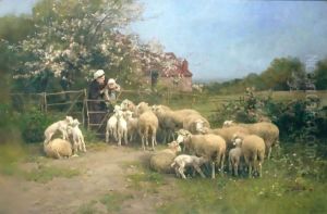 Cibo Per I Piccoli (Feeding The Small Ones) by Luigi Chialiva