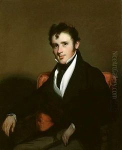 Portrait Of Captain John Wogan Patton (1794-1833) by George Chinnery