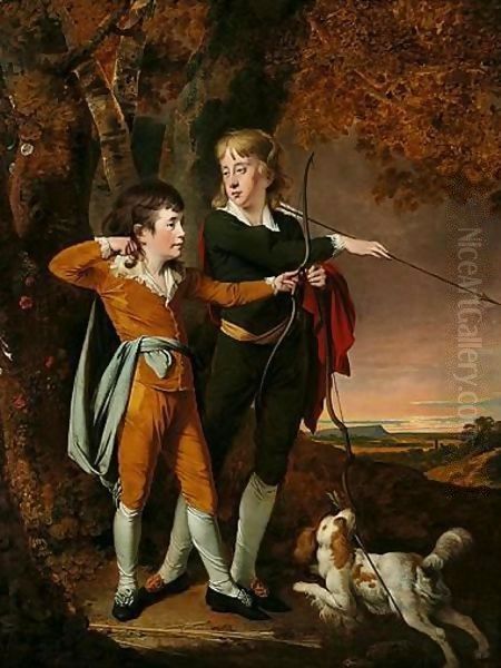 The Boy Archers - view 1
