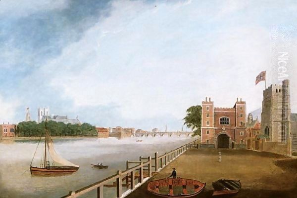 The Thames From Lambeth - view 1