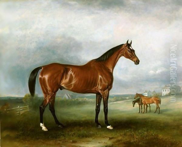 Mr Hall Webb's 'cloud King' With Prospect Of Kiddington House - view 1