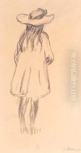 Petite Fille Au Chapeau by Henri Lebasque