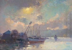 Environs De Rouen, Soleil Couchant