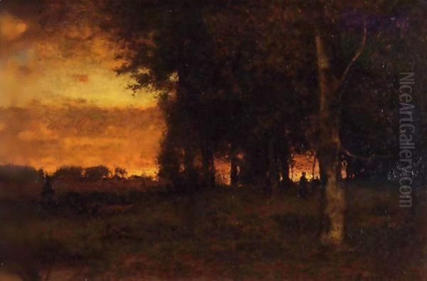A Glowing Sunset - view 1