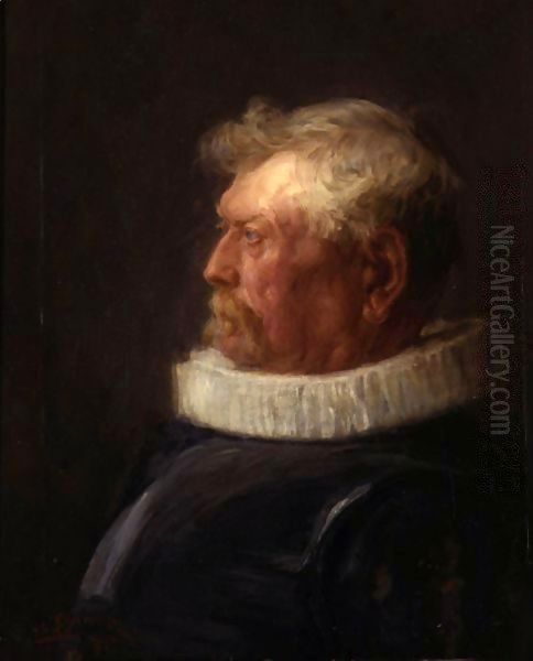 A Man With A Ruff - view 1