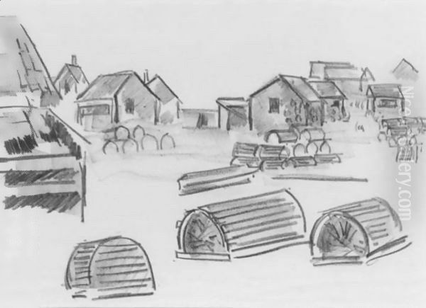 Fish Houses And Lobster Pots - view 1