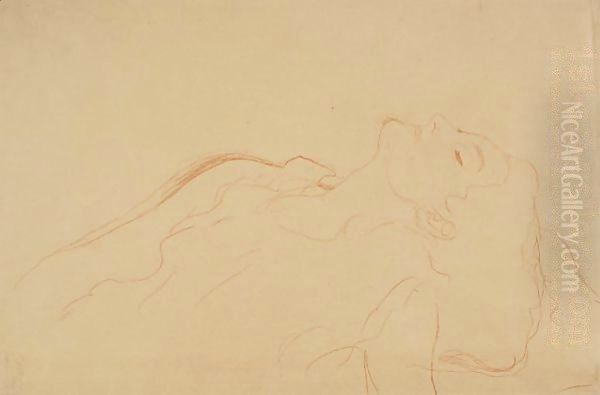 Brustbild Nach Links, Mit Geschlossenen Augen (Torso Turned To The Left, With Closed Eyes) - view 1